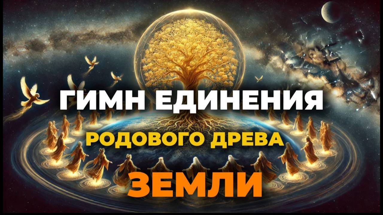 ГИМН единения РОДОВОГО древа Земли. Через активацию 178 земных Родов.