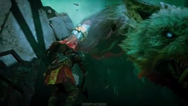God Of War -Схватка с Фенриром