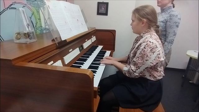 Матрёна Троценко, 12лет (орган)