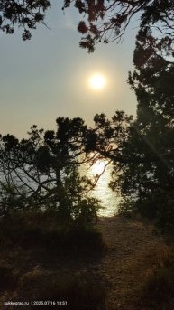 Вечерний СуккоГрадъ по дороге на гору Солдатская #сукко #море #анапа