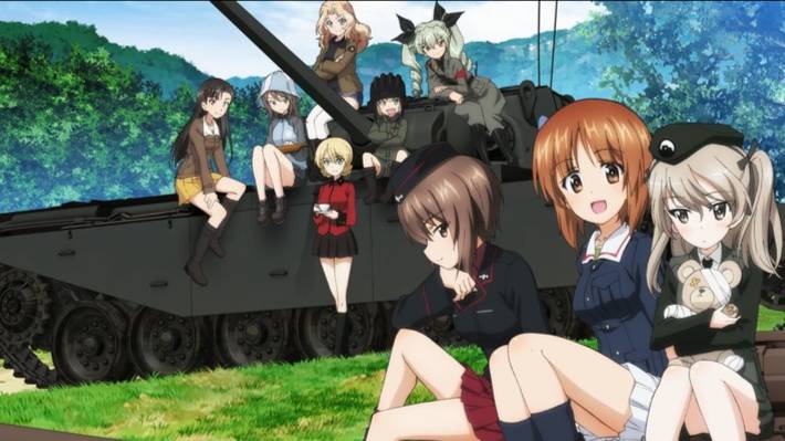 Сериал девушки и танки - 1 сезон 4 серия / Girls und Panzer
