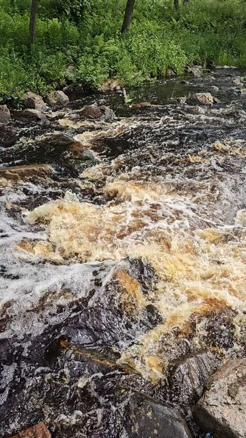Карелия. Водопад Порог Нижний Койриноя. Karelia. Waterfall Porog Nizhniy Koirinoya