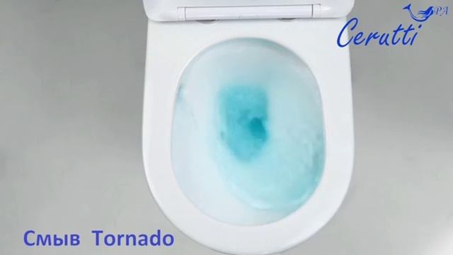 Унитаз Ceruttispa смыв Tornado