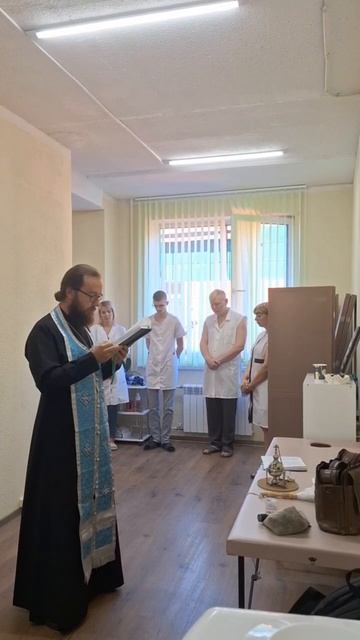 Освящение Студии Эталон в г. Электросталь Янтарь