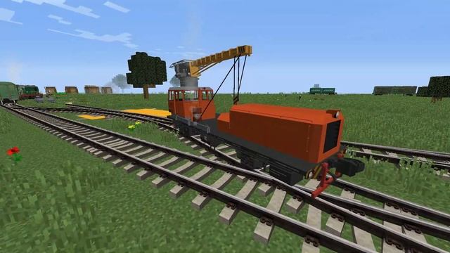 Майнкрафт.Minecraft.Прохождение.Выживание.Моды.Как сделать.Железная Дорога-71