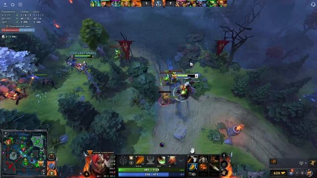 Лучшие моменты с игр на низком рейтинге Dota 2