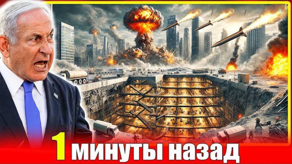 Иран уничтожил секретный бункер Нетаньяху? Подземная база Израиля — в руинах!