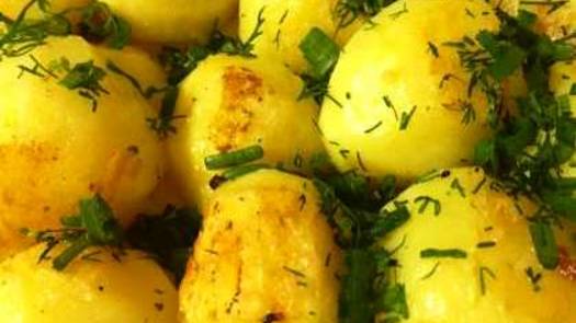 Как приготовить oчень вкусный молодой kартофель!