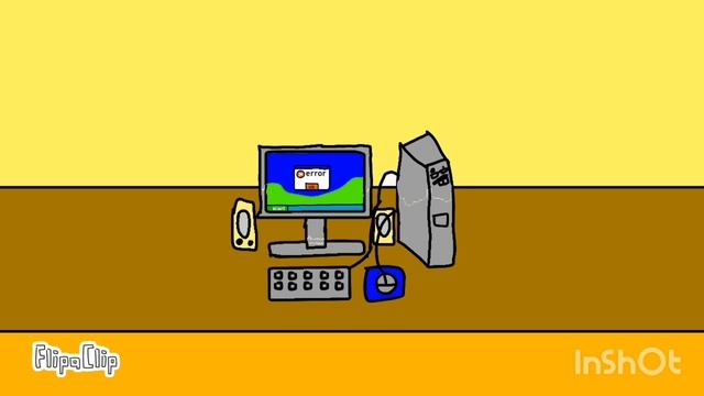 злой офисный работник ломает компьютер из-за синего экрана смерти