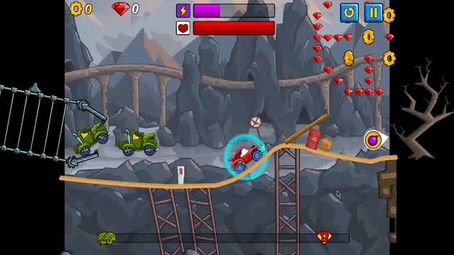 Car Eats Car 2 Deluxe:Fourth Location - Lost Mountains