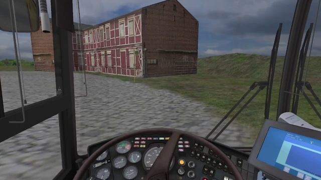 Поездка на Mercedes-Benz O405 по маршруту №76 по карте Grundorf