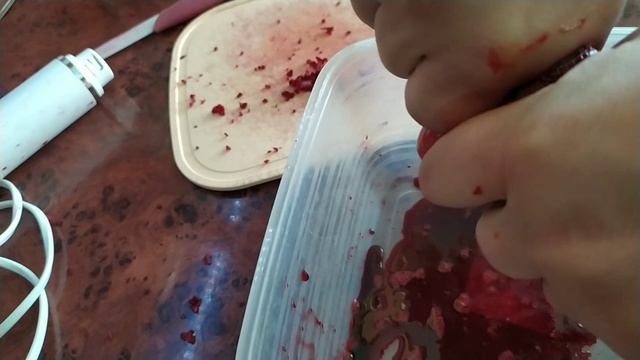 Свекольное окрашивание волос: лайфхак взятый из соцсетей.Конечный результат.