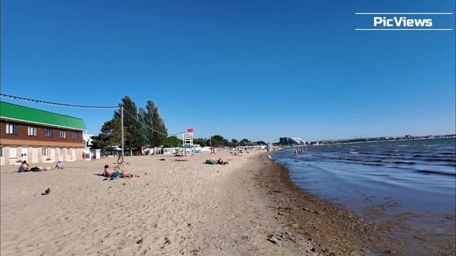 Анапа сегодня 16 июля 2025. Центральный пляж. Чёрное море. Отдых и погода в Анапе сейчас. Сезон 2025