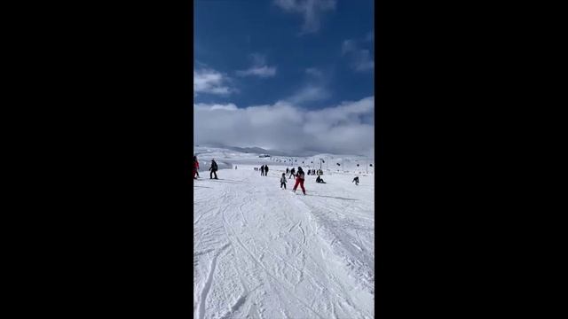Внук встал на лыжи в Австрийских Альпах (4)