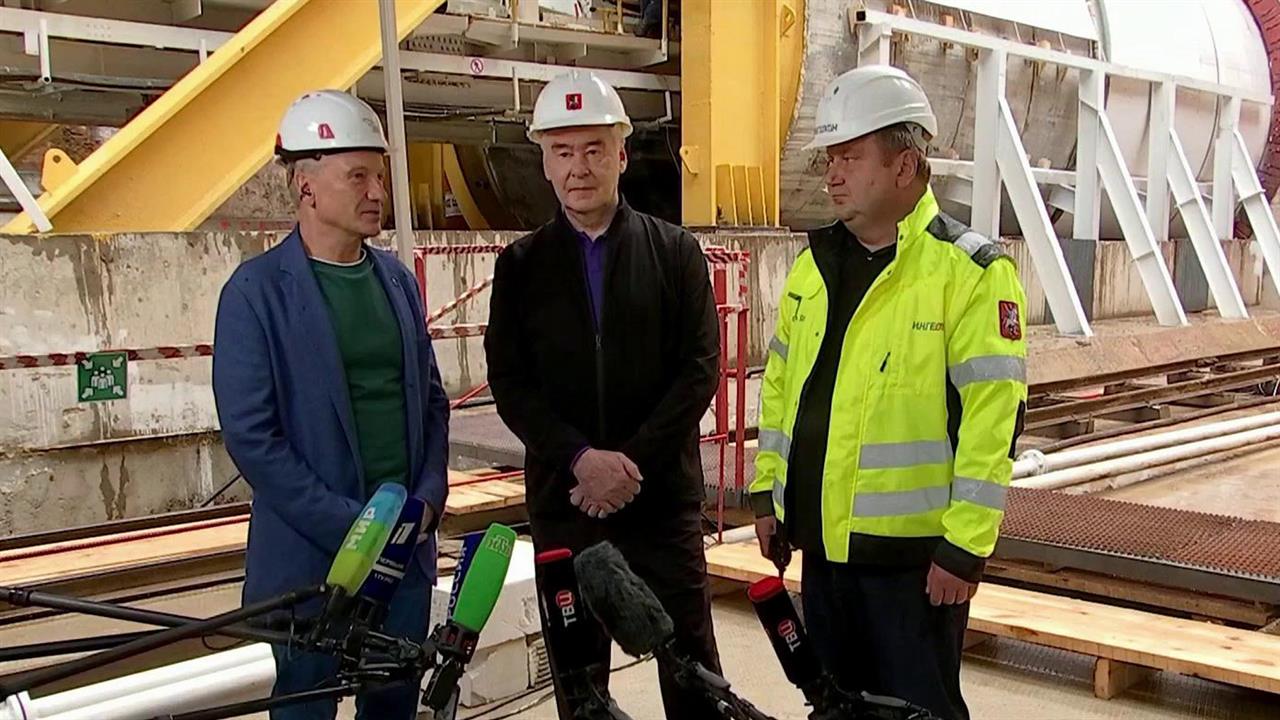 Дан старт проходке тоннеля на Рублево-Архангельской линии метро