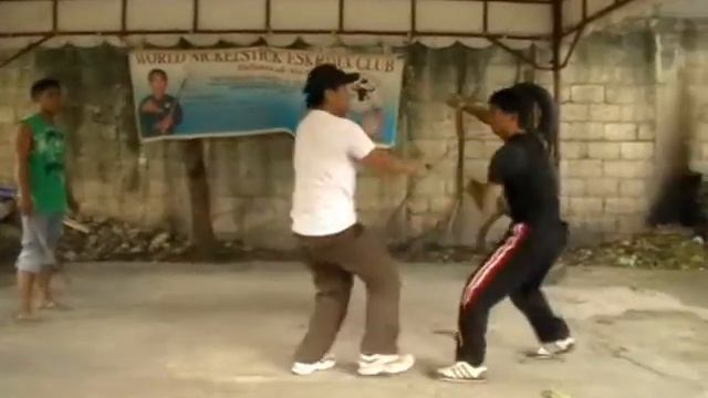 Nickelstick Balintawak Eskrima. GM Nick Elizar with Norman Elizar