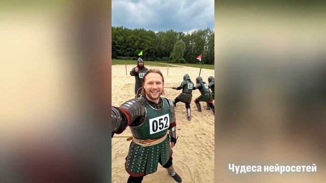 Богатырь на игре к кальмара
