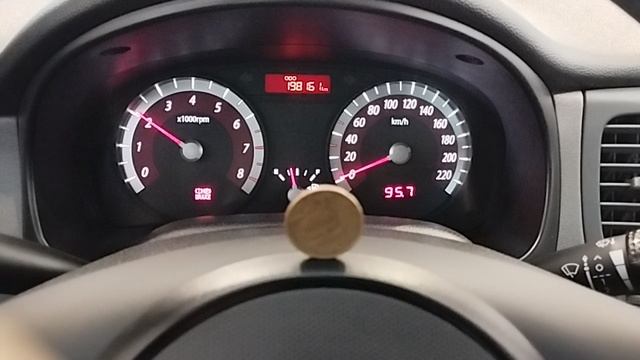 Kia Rio 2 2009г. монетка на руле на холостых