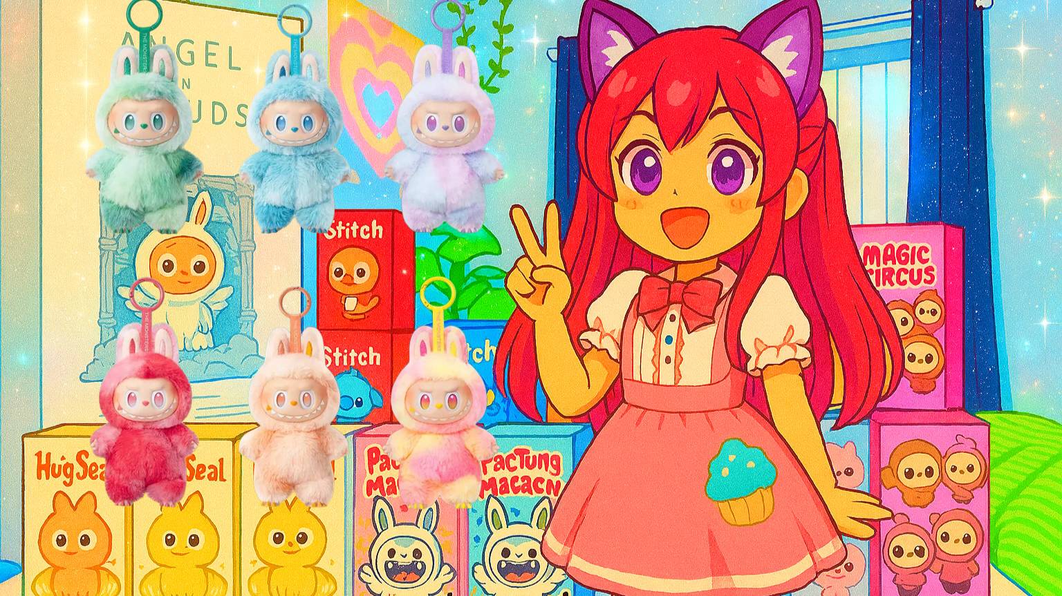 🎁 Огромная распаковка Labubu! 🧸 Все игрушки из коллекции 2025 — ЛаБубу сюрприз 🎉
