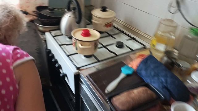 Приготовление хлеба.