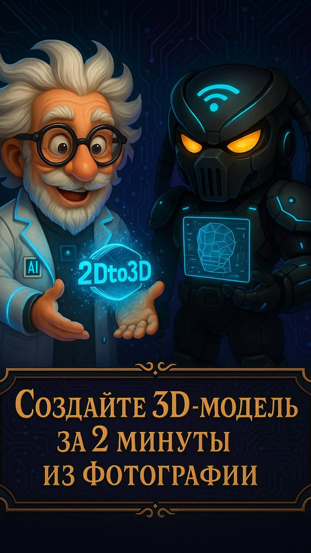 Как за 2 минуты твои фото становятся 3D?!