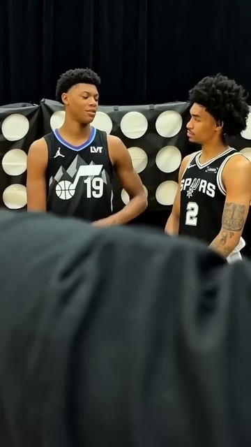 Ace Bailey & Dylan Harper back together again…kind of