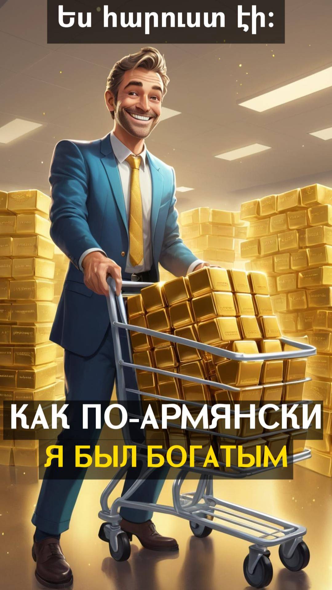 Спряжение глагола БЫТЬ — ԼԻՆԵԼ. Как сказать по-армянски: "Я был богатым. Я не был бедным."