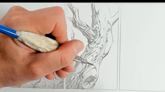 27 DAVID FINCH Drawing Background Textures