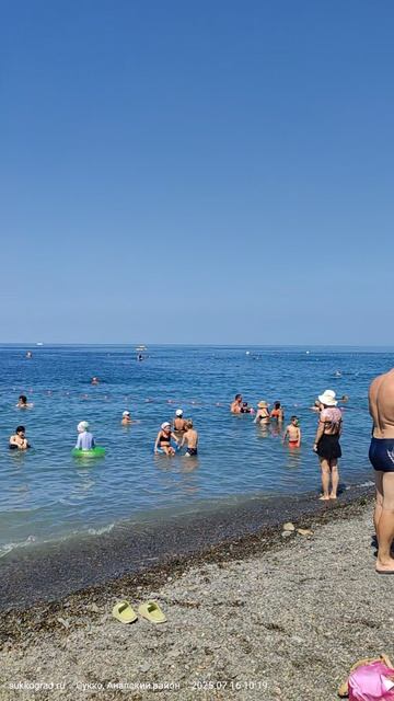 Пляж Сукко 16 июля 2025 года #сукко #море #анапа #жизнь #пляж