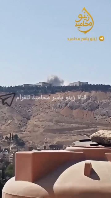 🇮🇱💥🇸🇾ВВС Израиля нанесли удар по президентскому дворцу в Дамаске !!!
