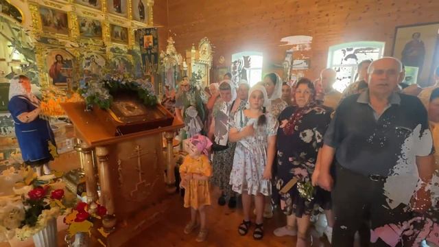 В Еделево встретили чудотворный образ Богородицы из Жадовской Пустыни. 14.07 Летопись Нафанаила