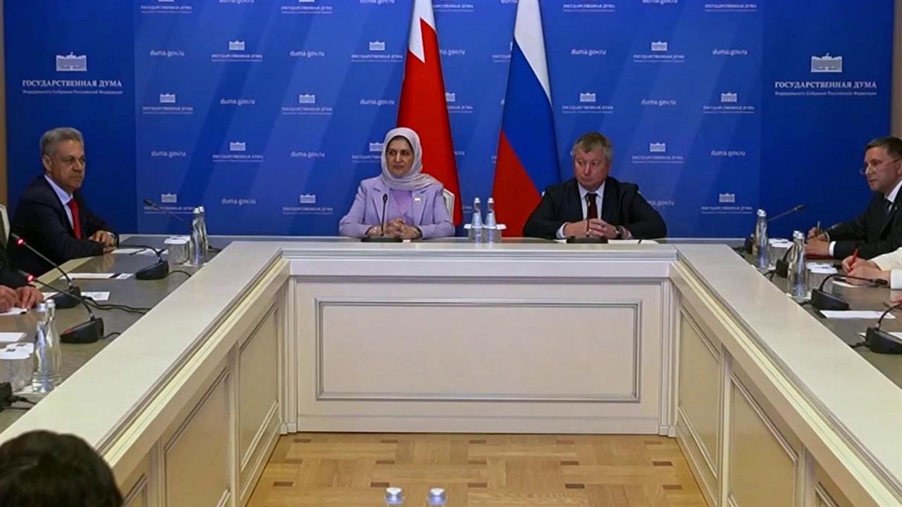 Вячеслав Володин встретился с главой Консультативного совета Нацсобрания Бахрейна