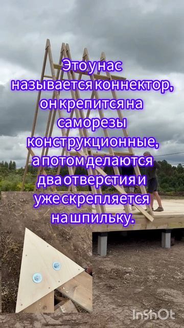 Строим А-фрейм Каркасный дом 6*9+3+1 для круглогодичного проживания.
Пермский край Башкултаево