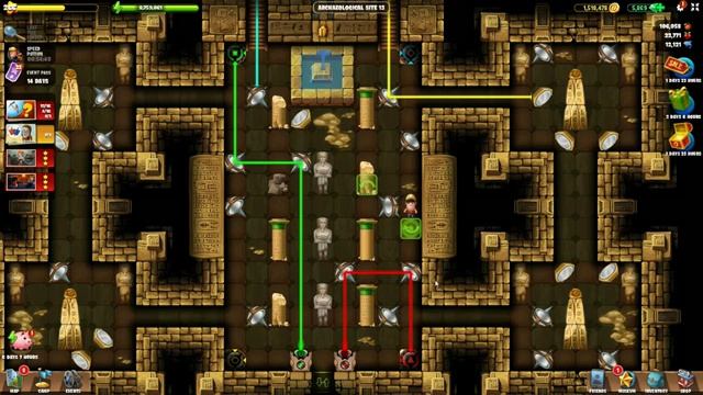 Археологические раскопки 13 - Archaeological Site 13 | Охота за Реликвиями | Diggy's Adventure