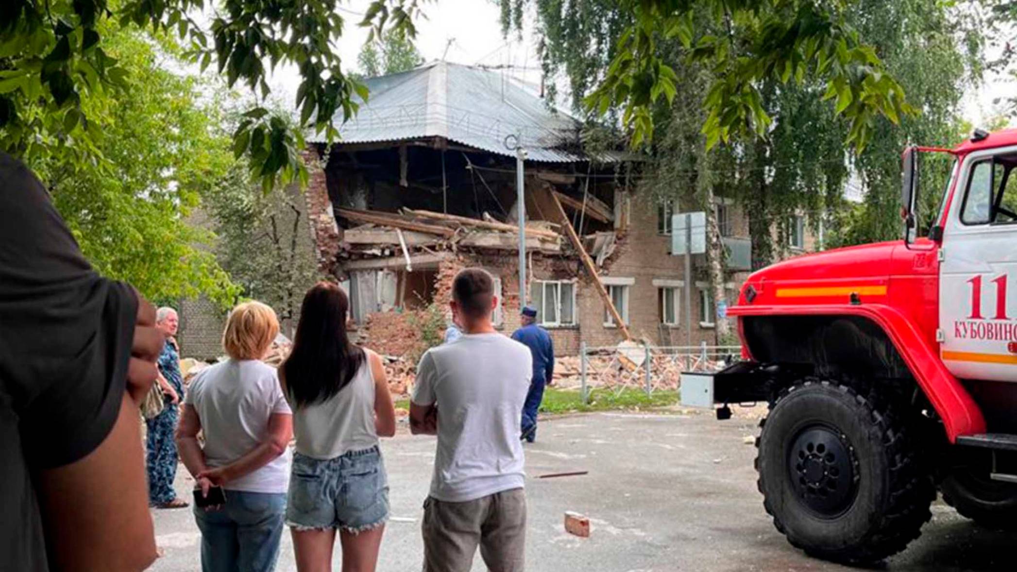 Взрыв газа прогремел в многоквартирном жилом доме в поселке Красный Яр Новосибирской области