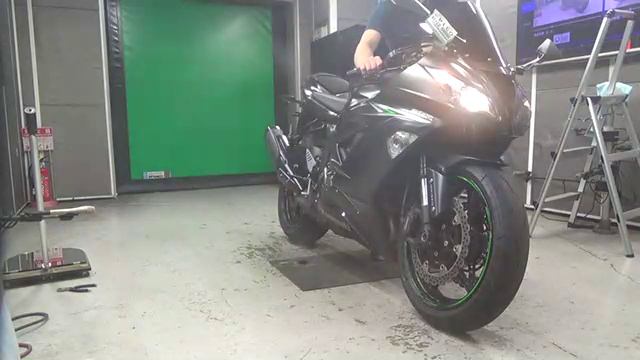 Видео запуска на аукционе Kawasaki ZX6RA 2016
