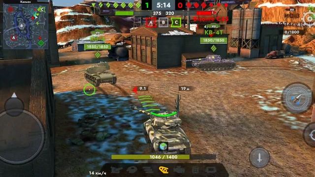 Бой на танке M4A1 Revalorise