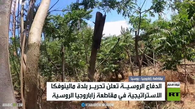 تحرير بلدة مالينوفكا في مقاطعة زاباروجيا