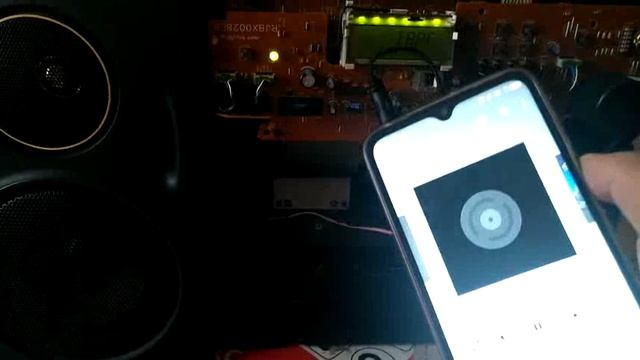 Panasonic RX-DT670 работа AUX 16.07.25