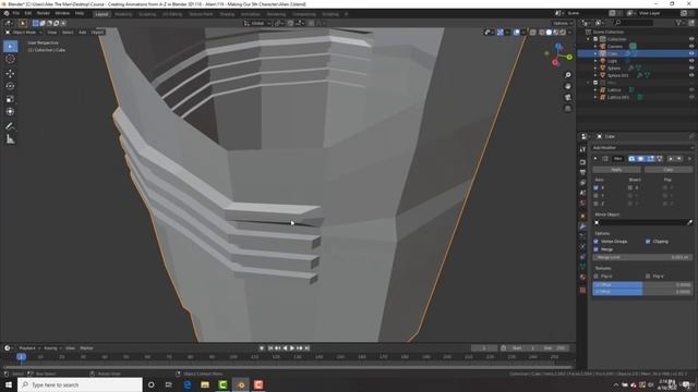 004 Blocking Out Alien Body