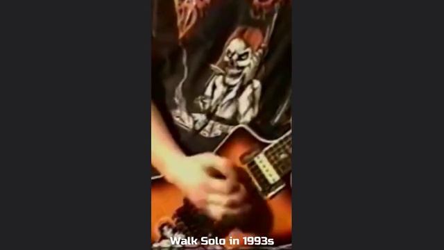 Randall Clinic 1993. Dimebag Darrell - Walk Solo