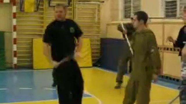 Эскрима Контра Темпо. Мастер-класс в ШНБ Толпар. 2006 год