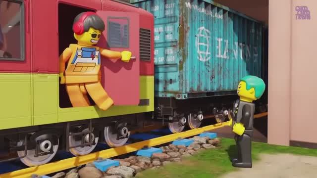 ЛЕГО: ВЕСЕЛАЯ ПОЕЗДКА НА ПОЕЗДЕ🎬