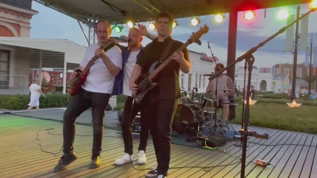 Группа Onegene🎤🎸🎸🥁 на сцене ВДНХ Рязань 12 июля ‘25📌
Выступление🔥 часть 2