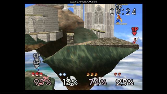 SMASH REMIX 2.0.0 ROY VS POLYGON PEACH VS LANKY KONG VS CRASH