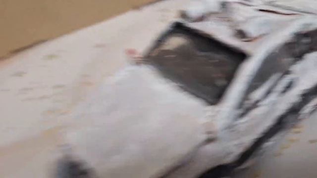 Такси Peugeot 406 из пластилина