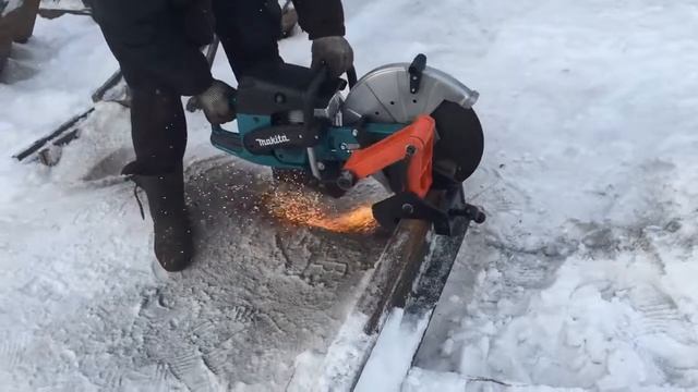 Станок рельсорезный РР80М с двигателем Makita