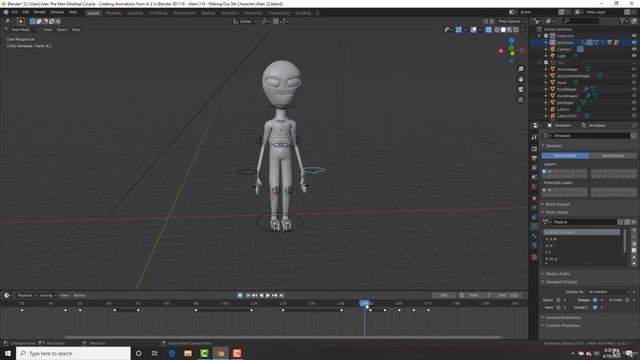 027 Animating The Character Part 2
