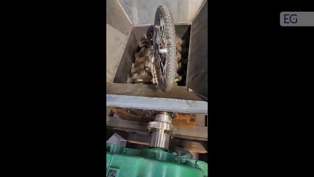 Шредер двухвальный HS