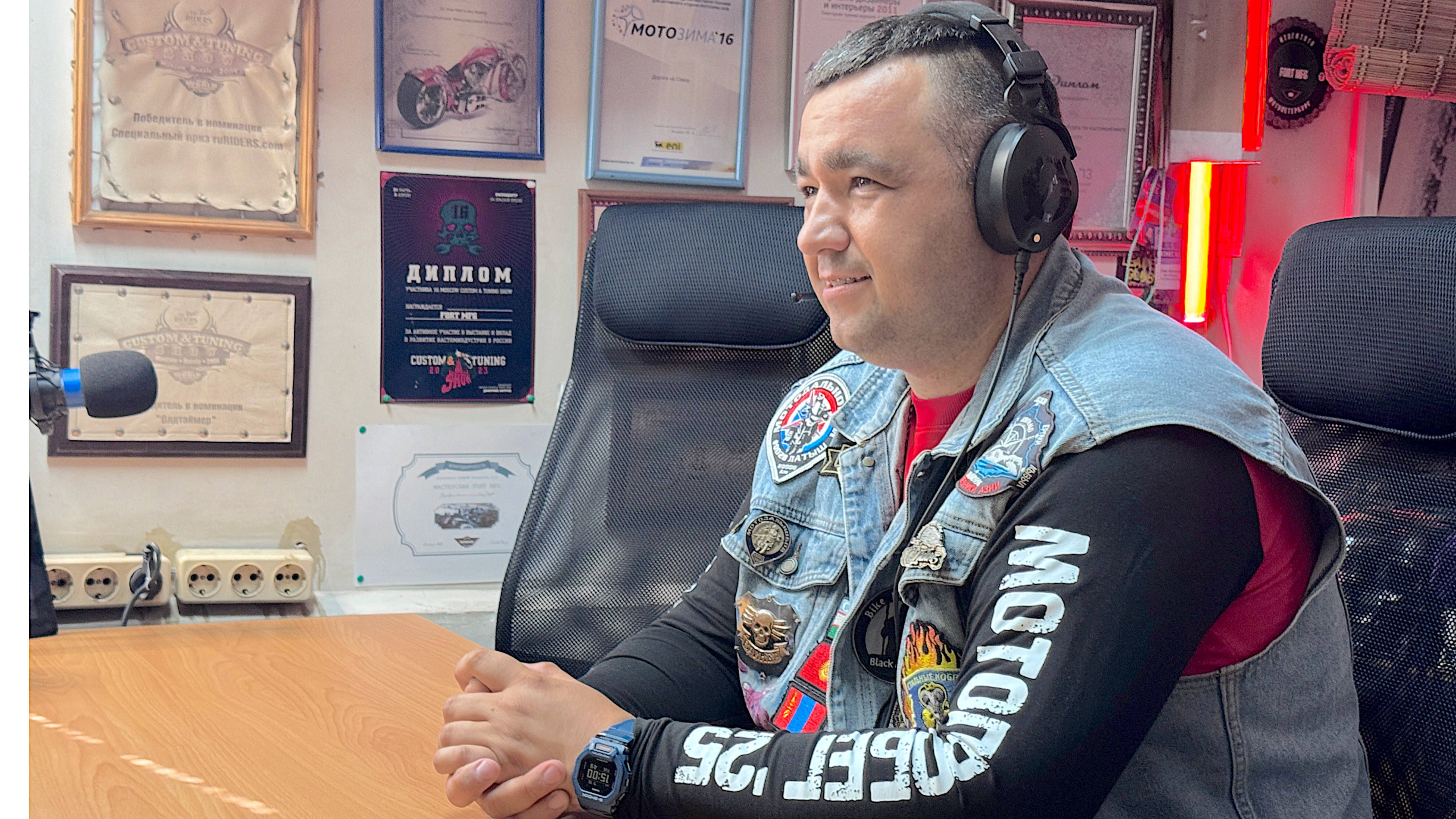 Владивосток - Выборг. Прямо с мотопробега Константин Латыш в студии в МОТОРАДИО.